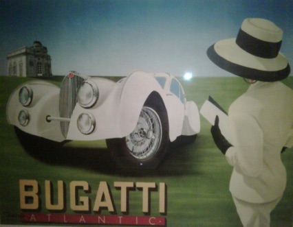 Manifesto Bugatti Atlantic